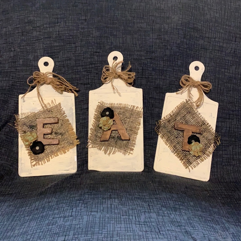 Country Shabby Chic Eat Signs